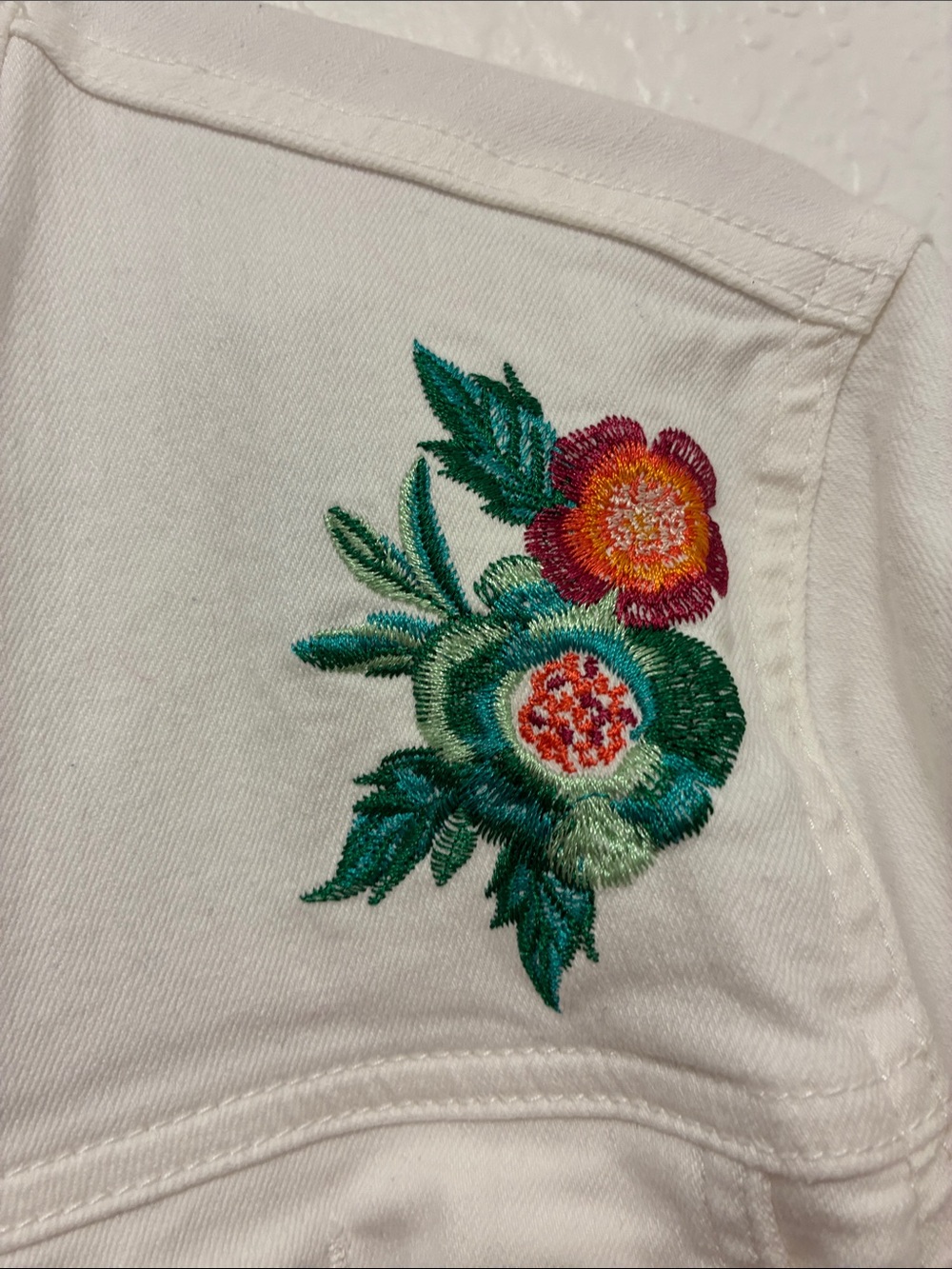 Flower Denim JKT - Picture 4 of 11